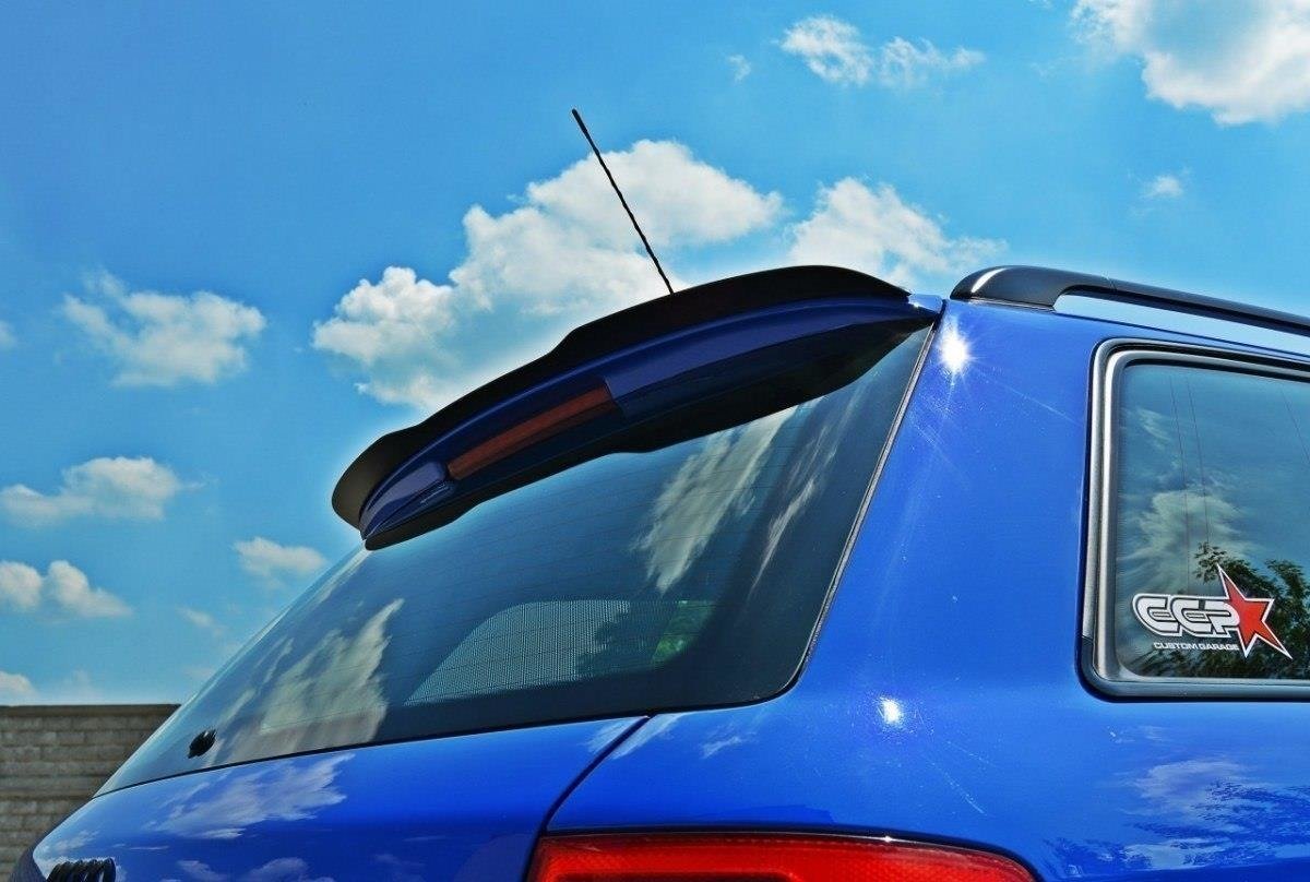 Spoiler CAP für Audi RS6 C5 Avant schwarz Hochglanz