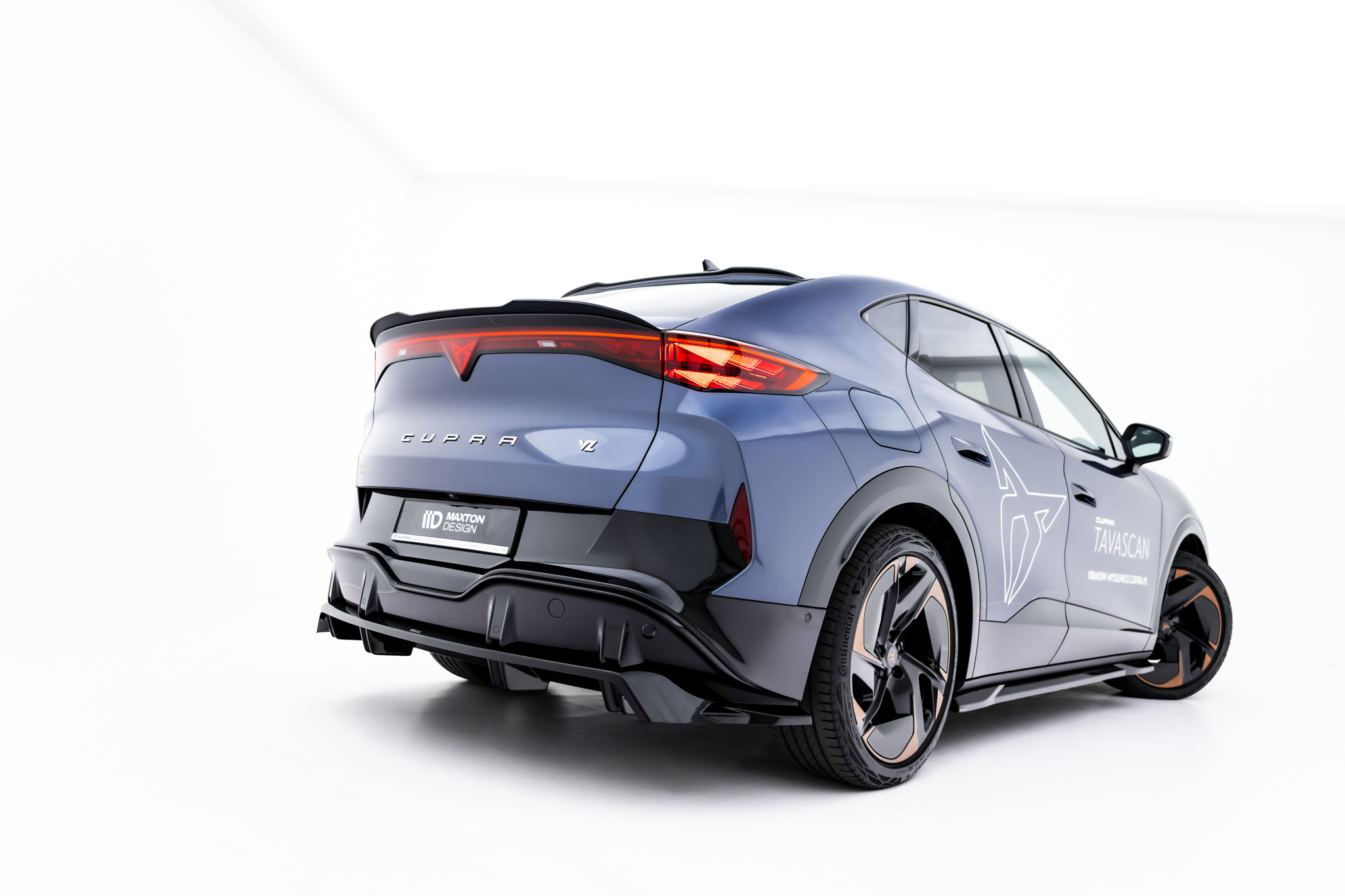Heckspoiler Lippe passend für CUPRA Tavascan Mk1 schwarz Hochglanz