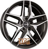 BORBET Z Mistral Anthracite Glossy Polished Einteilig 19 Zoll