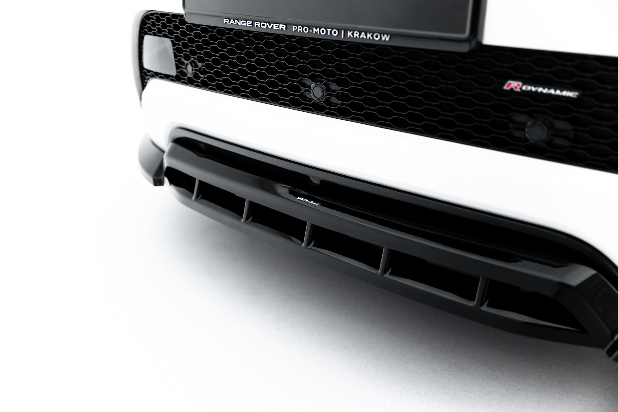 Frontlippe passend für Land Rover Range Rover Evoque Dynamic Mk2 schwarz Hochglanz