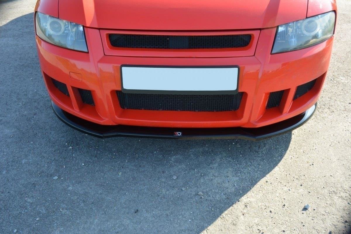 Street+ Spoilerlippe Front Ansatz passend für Fiat Stilo Schumacher ED schwarz matt