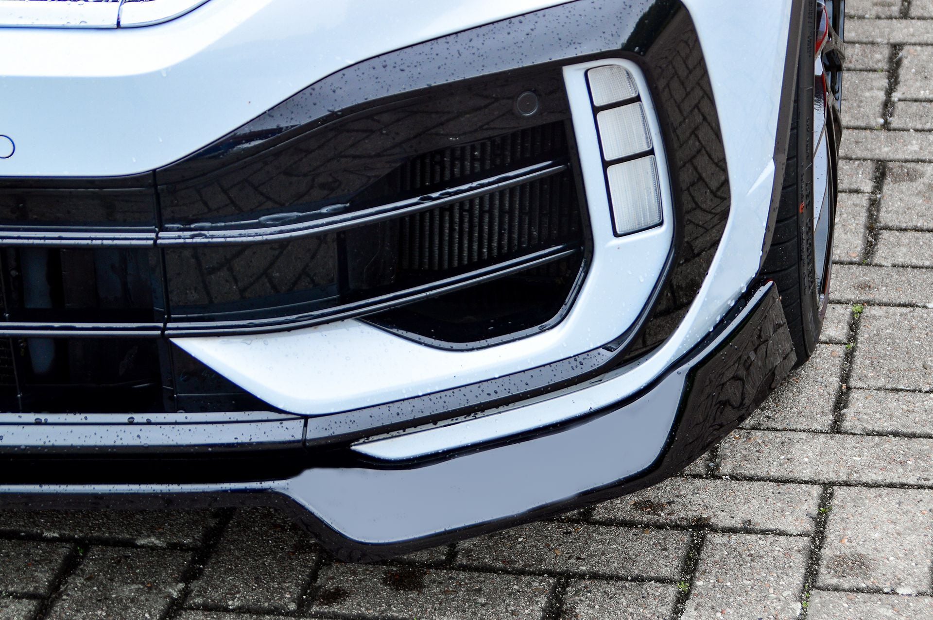 Cuplippe Spoilerschwert aus ABS für VW T-ROC R (Schwarz Matt)