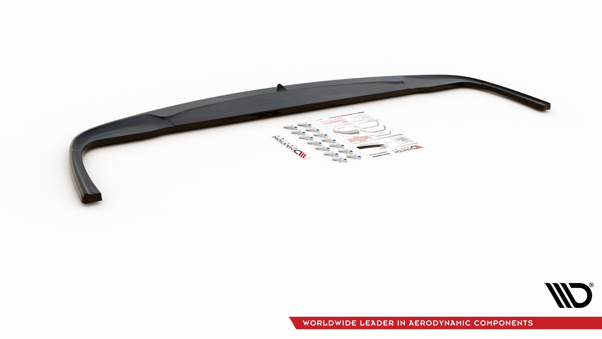 Street+ Spoilerlippe Front Ansatz passend für BMW M5 / 5er M-Paket E39 schwarz Hochglanz