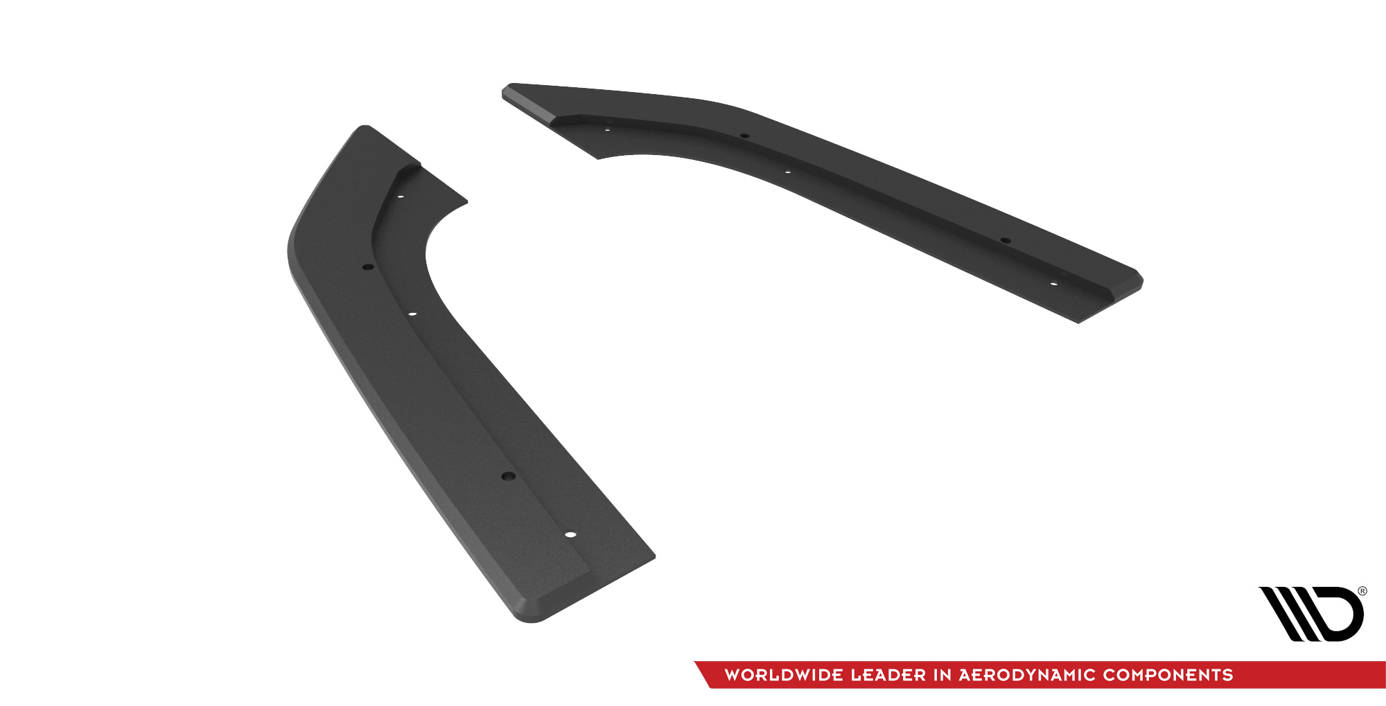 Street Pro Heck Ansatz Flaps passend für Audi RS3 Limousine 8Y rot