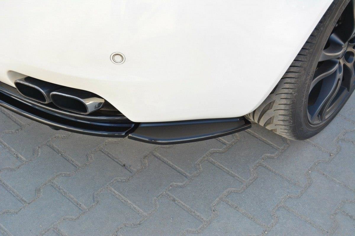 Heck Ansatz Flaps Diffusor für Alfa Romeo Brera schwarz Hochglanz