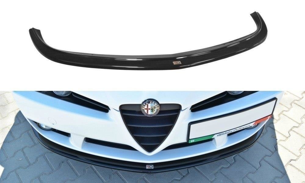Street+ Spoilerlippe Front Ansatz passend für Alfa Romeo Brera schwarz Hochglanz