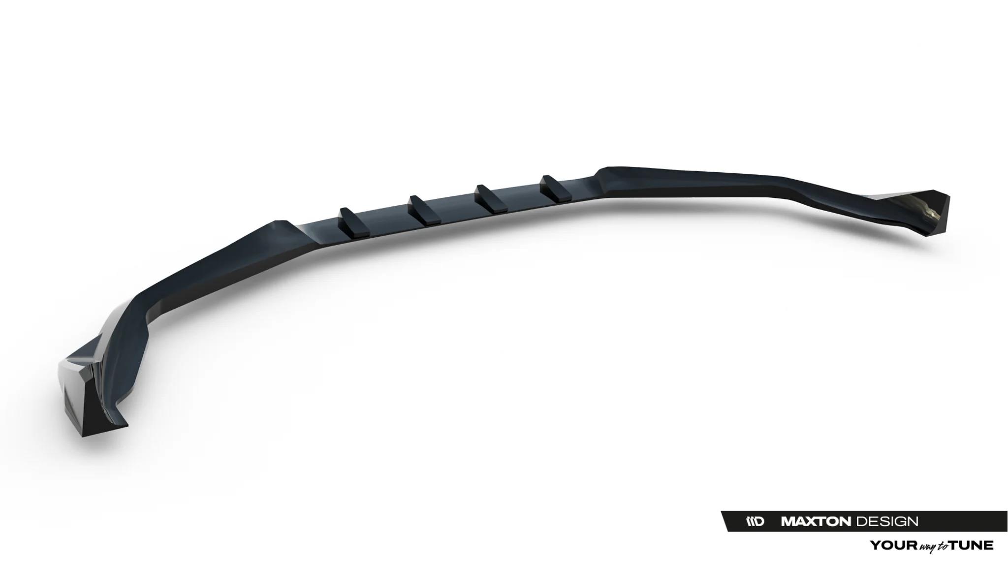 Frontlippe V.4 passend für BMW M5 F90 Facelift schwarz Hochglanz