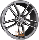 KESKIN KT21 ELEGANT Palladium Front Polish (PFP) Einteilig 19 Zoll