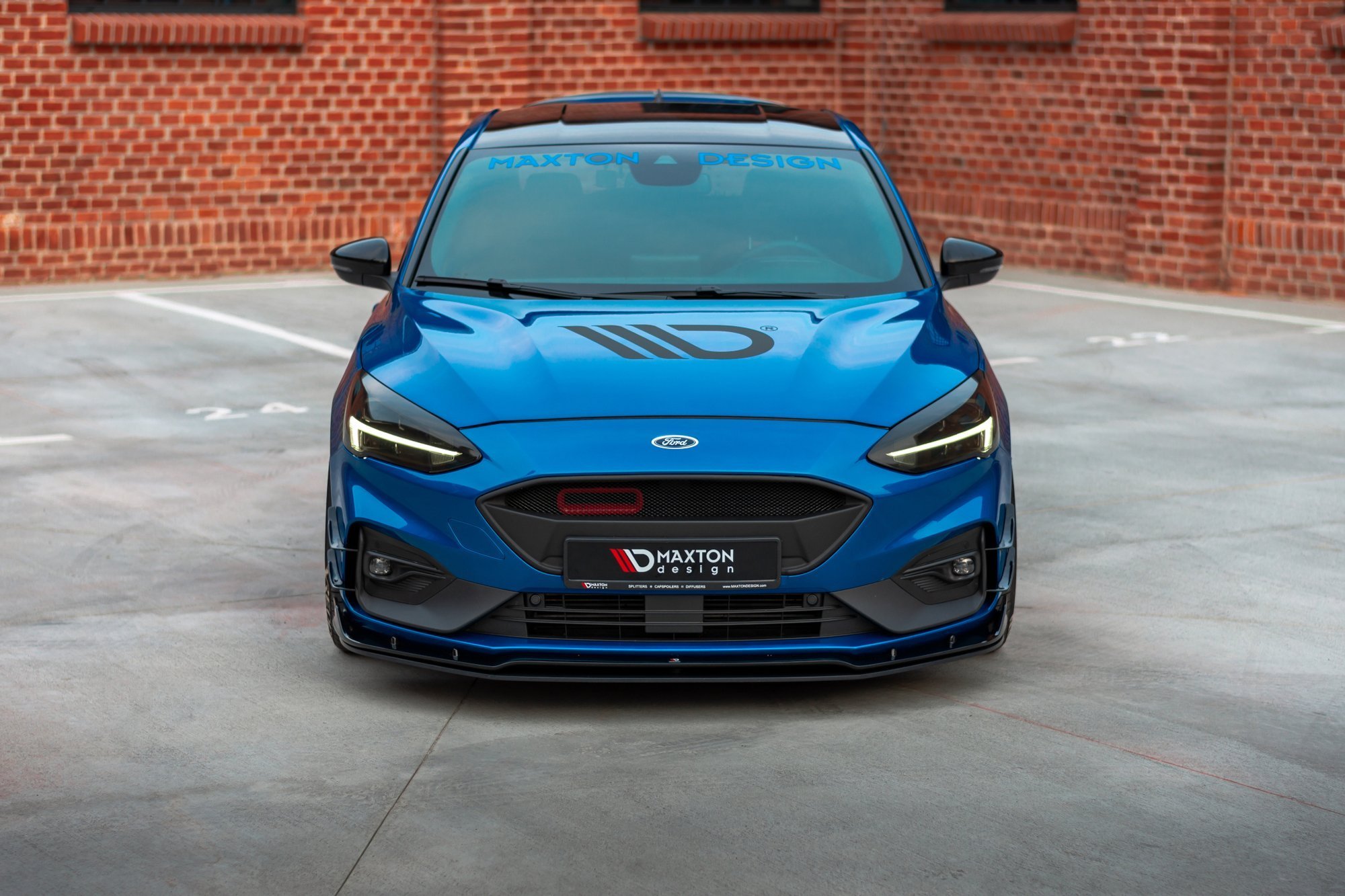 Street Pro Spoilerlippe Front Ansatz passend für Ford Focus Mk4 St-line