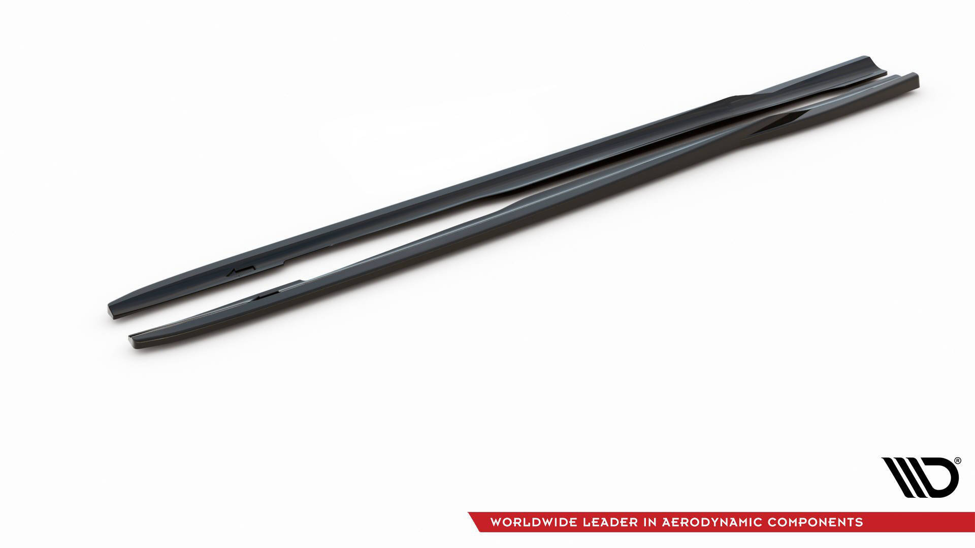 Street+ Seitenschweller Leisten V.2 passend für Ford Focus ST Mk3 schwarz Hochglanz