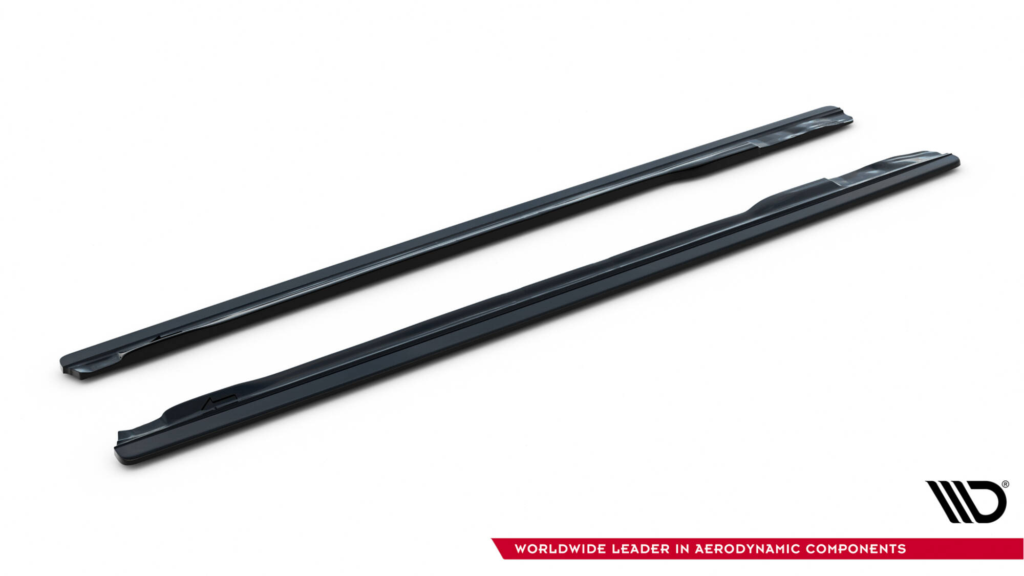 Seitenschweller Ansatz für Audi S5 / A5 / A5 S-Line Sportback 8T / 8T Facelift schwarz Hochglanz
