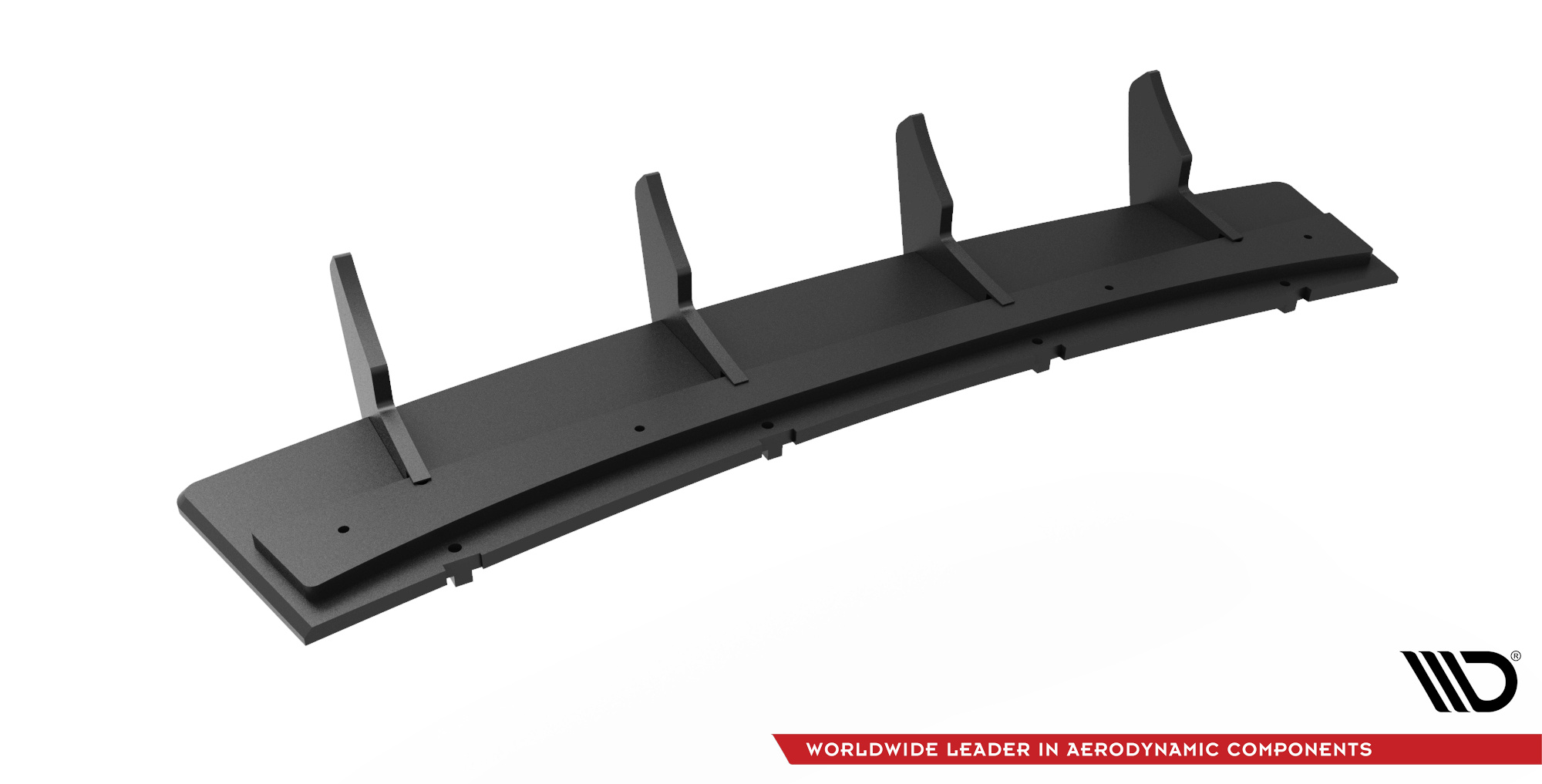 Street Pro Heckschürze Heck Ansatz Diffusor passend für Audi A4 B9 FL rot