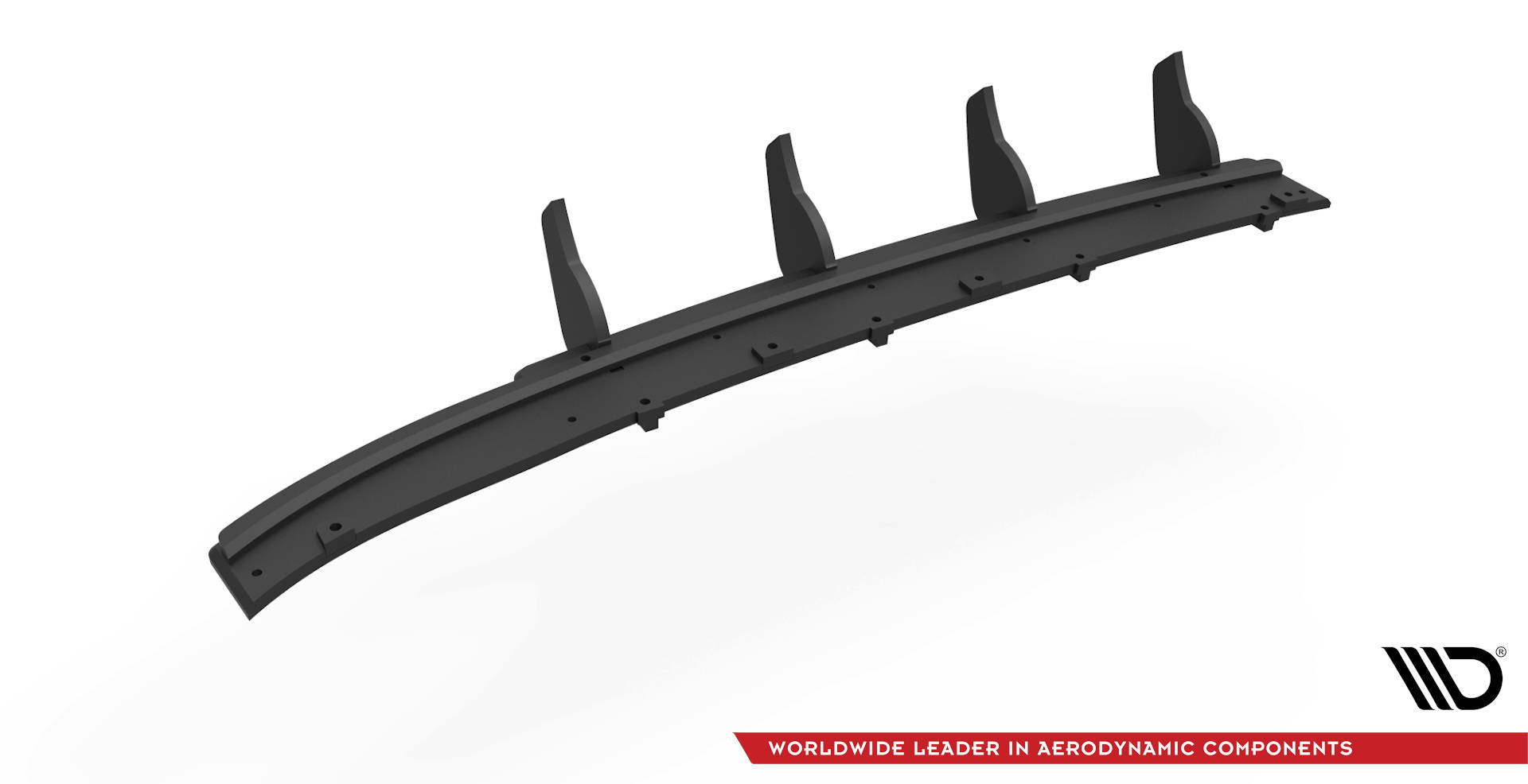 Street Pro Heckschürze Heck Ansatz Diffusor passend für Seat Leon FR Sportstourer Mk3 rot