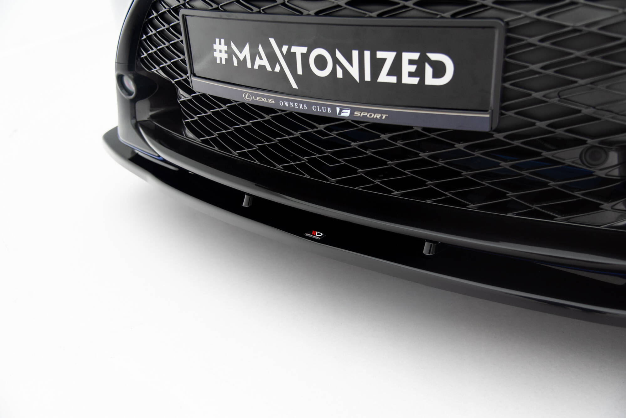 Front Ansatz V.1 für Lexus RC Mk1 schwarz Hochglanz