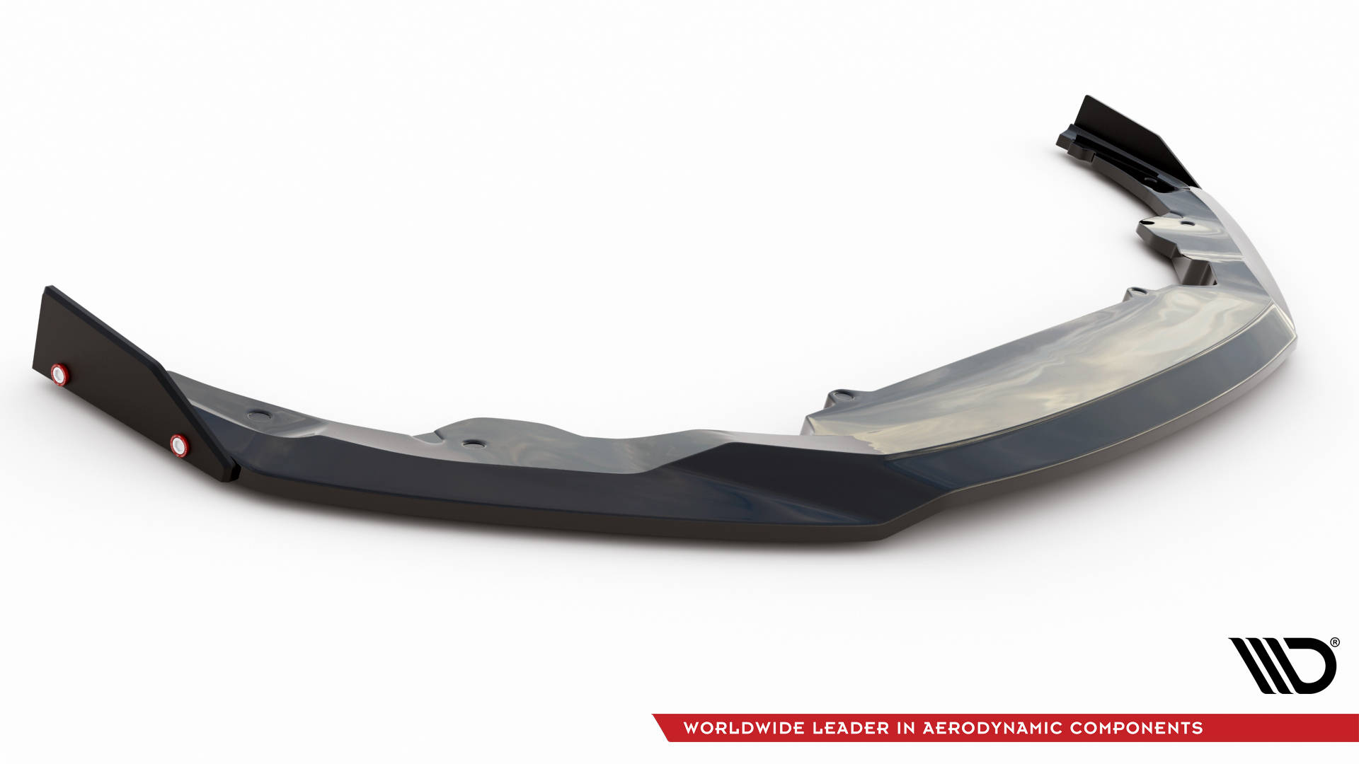 Street+ Spoilerlippe Front Ansatz V.3 + Flaps passend für Audi R8 Mk2 FL
