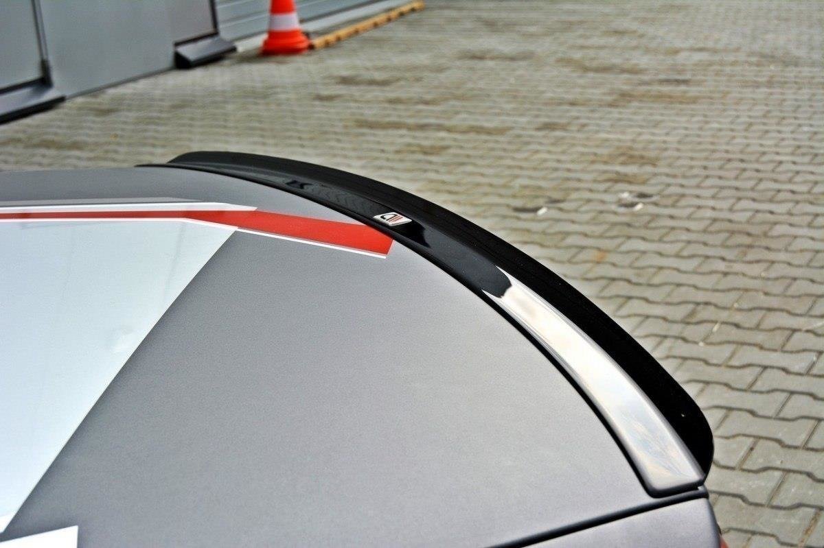 Spoiler CAP für MERCEDES CL-KLASSE C215 schwarz Hochglanz