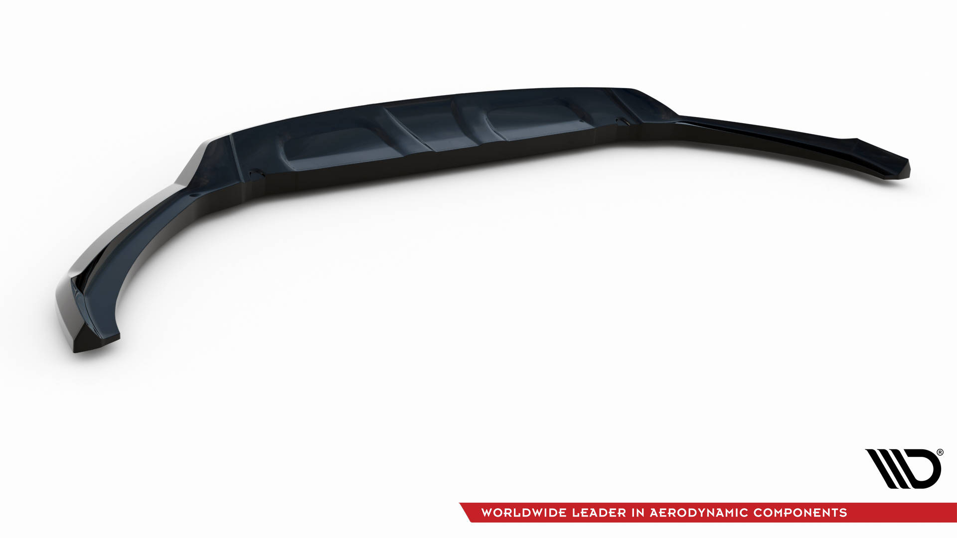 Frontlippe V.2 passend für Maserati Levante Mk1 schwarz Hochglanz