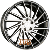 KESKIN KT17 HURRICANE Black Front Polish (BFP) Einteilig 18 Zoll