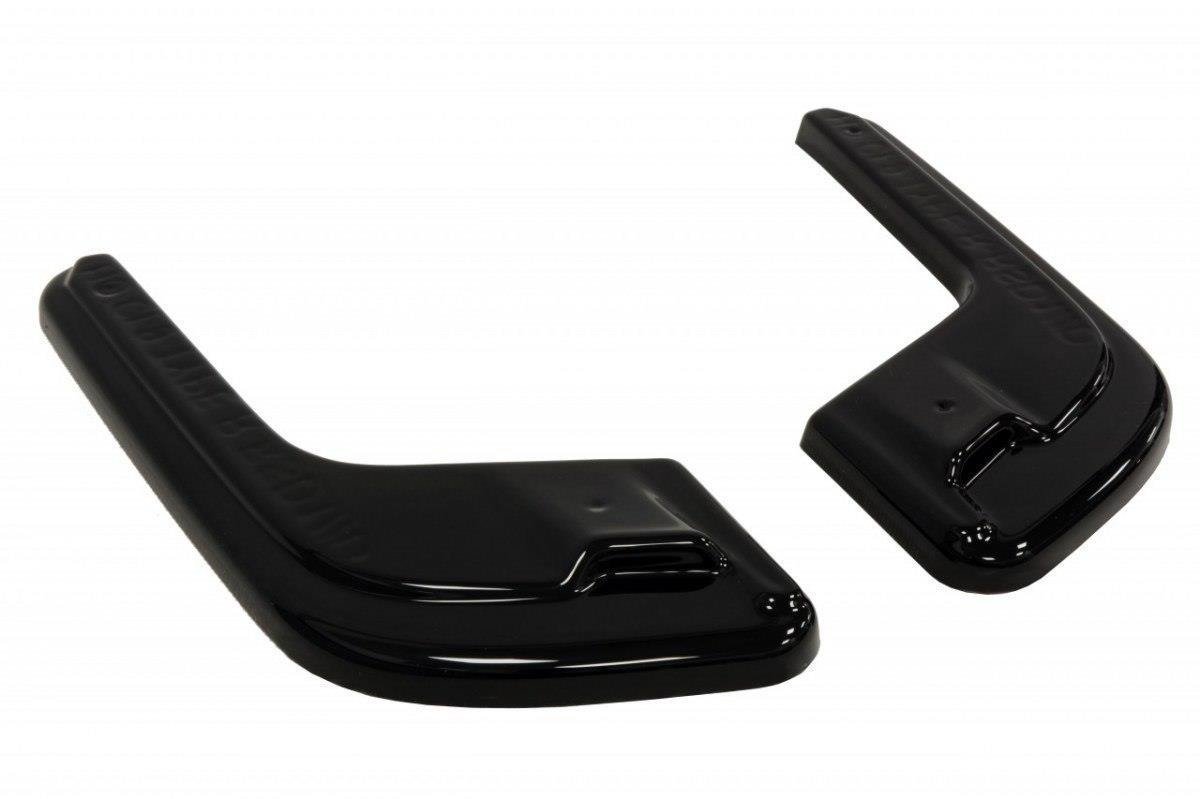 Heck Ansatz Flaps Diffusor für HONDA CIVIC IX TYPE R schwarz Hochglanz