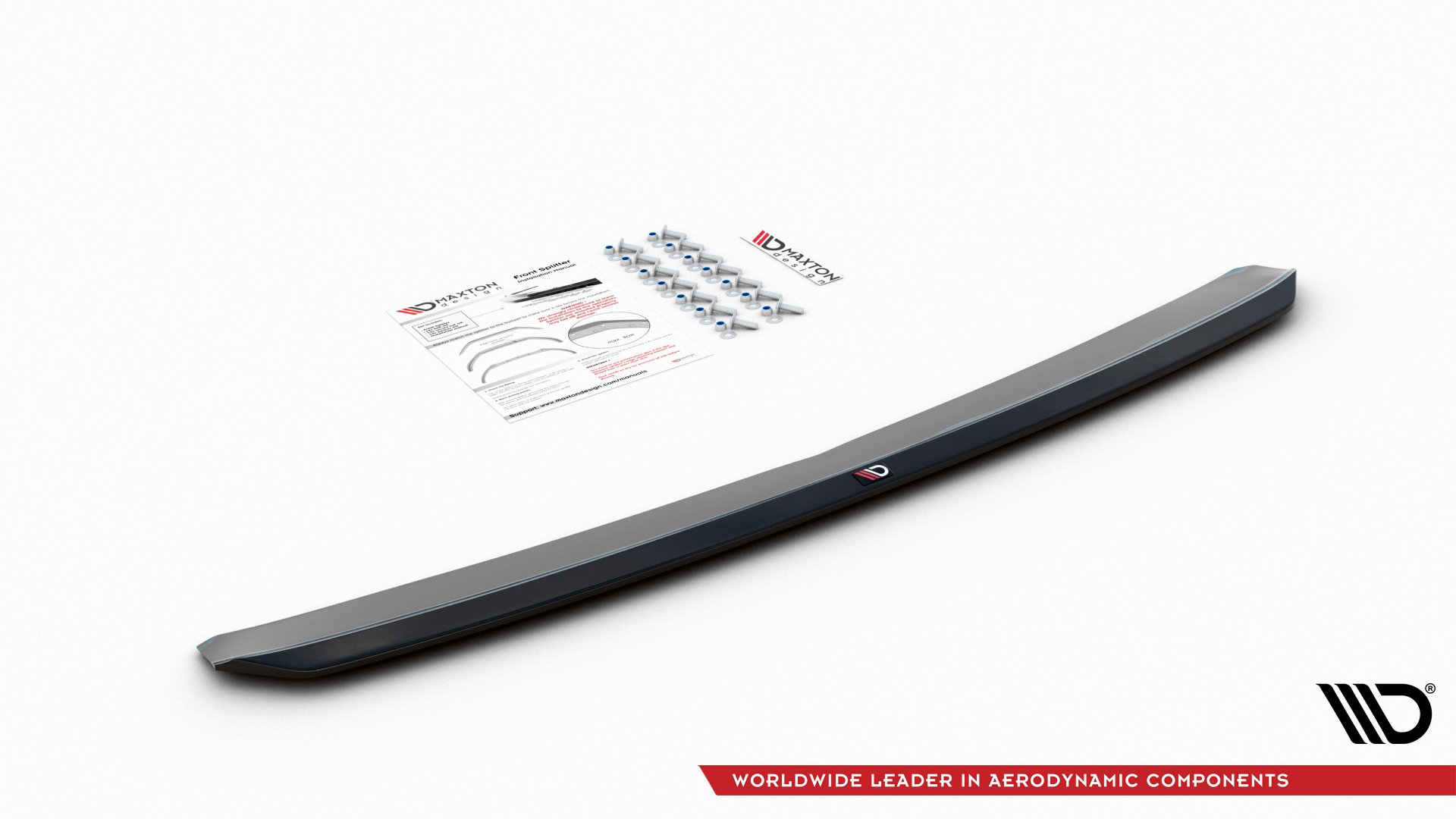 Front Ansatz V.4 für VW Polo GTI Mk6 schwarz matt