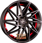 KESKIN KT20 FUTURE Black Painted Red Inside (BPRI) Einteilig 20 Zoll