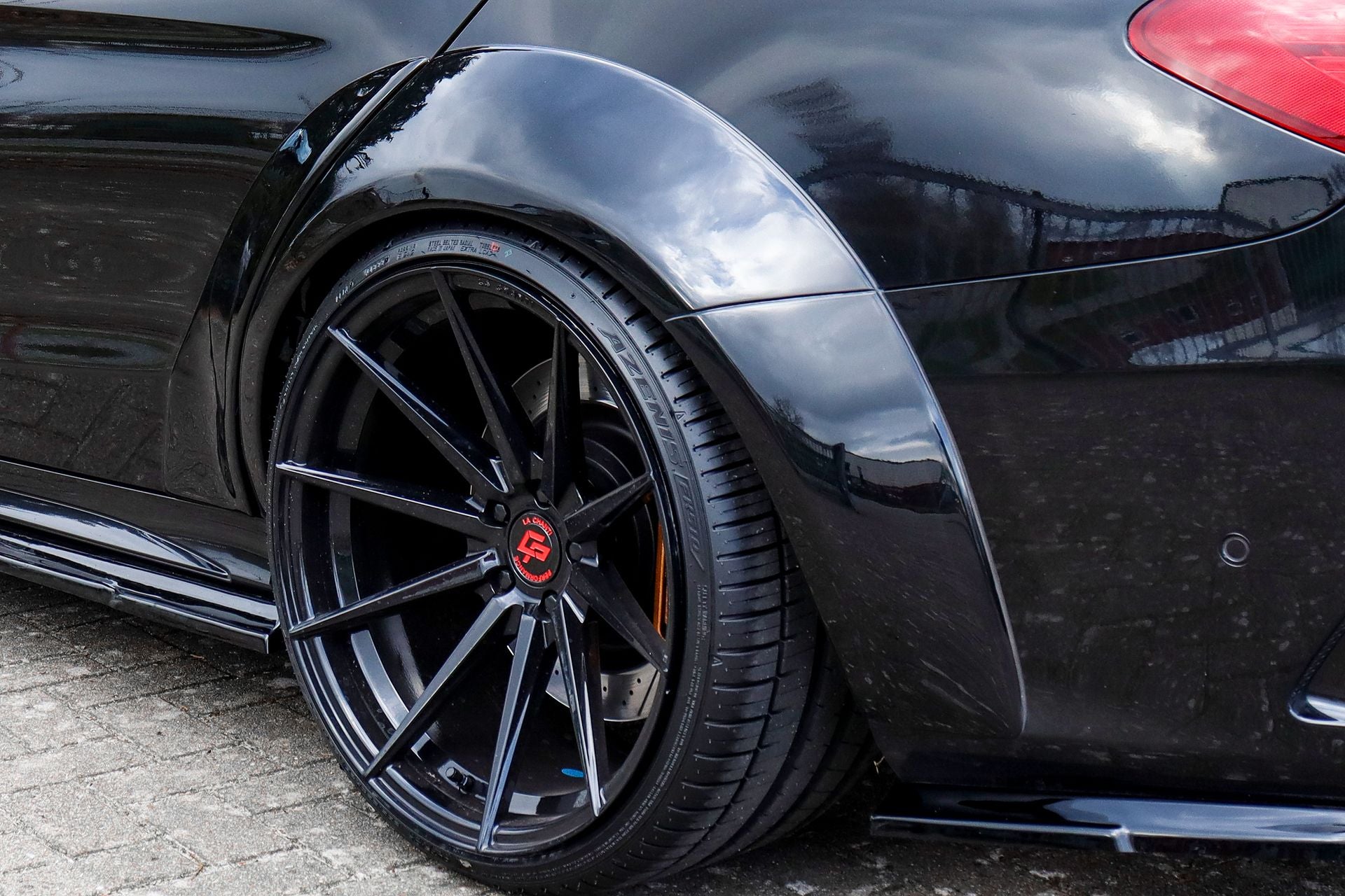 Widebodykit Radläufe für Mercedes C-Klasse W205 C63AMG+S Limousine