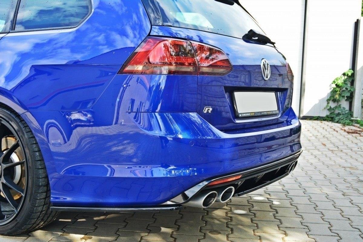 Heckansatz VW GOLF 7 R VARIANT schwarz Hochglanz