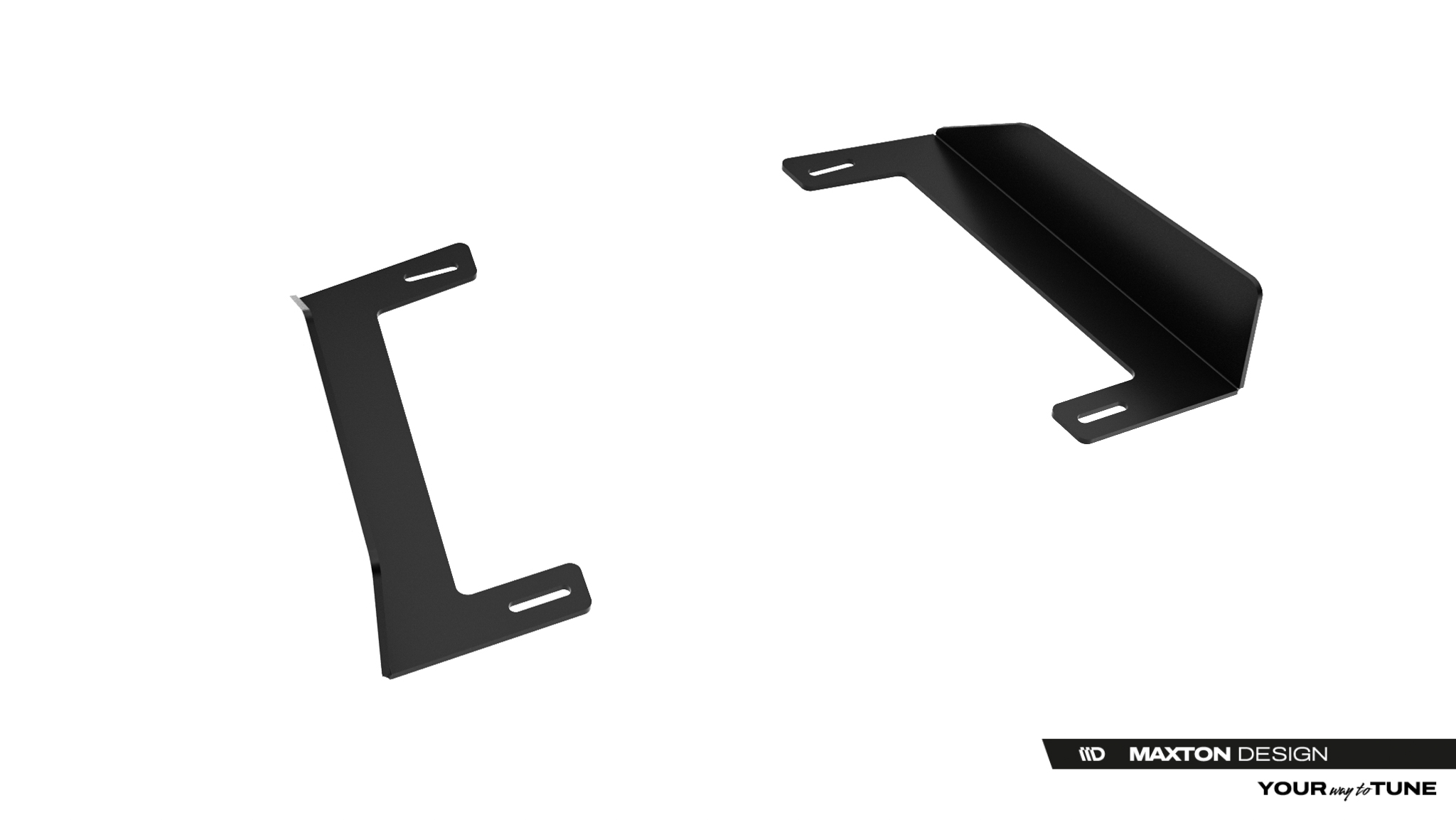 Diffusor Flaps passend für BMW 2 M-Paket Gran Coupe F74 schwarz Hochglanz