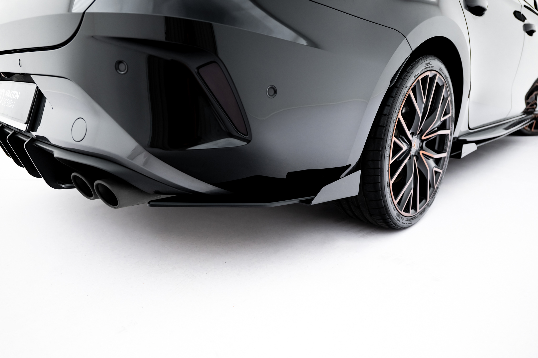 Diffusor Flaps passend für CUPRA Leon ST Mk1 FL schwarz Hochglanz