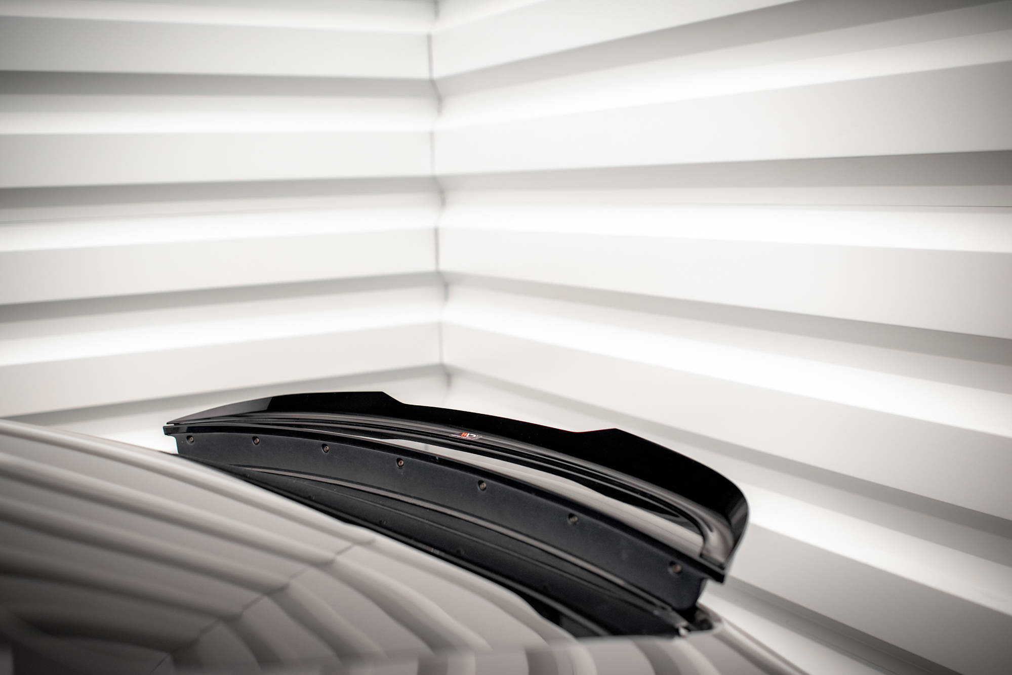 Heck Spoiler Aufsatz Abrisskante passend für Porsche Panamera / Panamera Diesel 970 schwarz Hochglanz