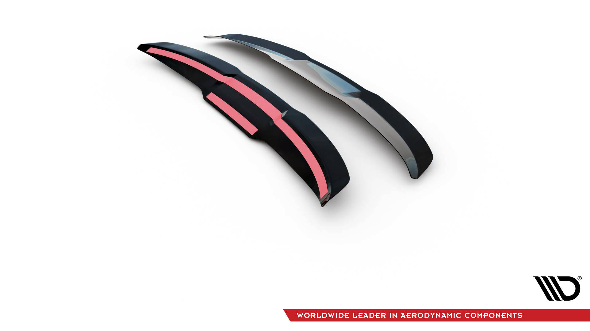 Spoiler CAP für SEAT IBIZA 4 SPORTCOUPE vor Facelift schwarz Hochglanz