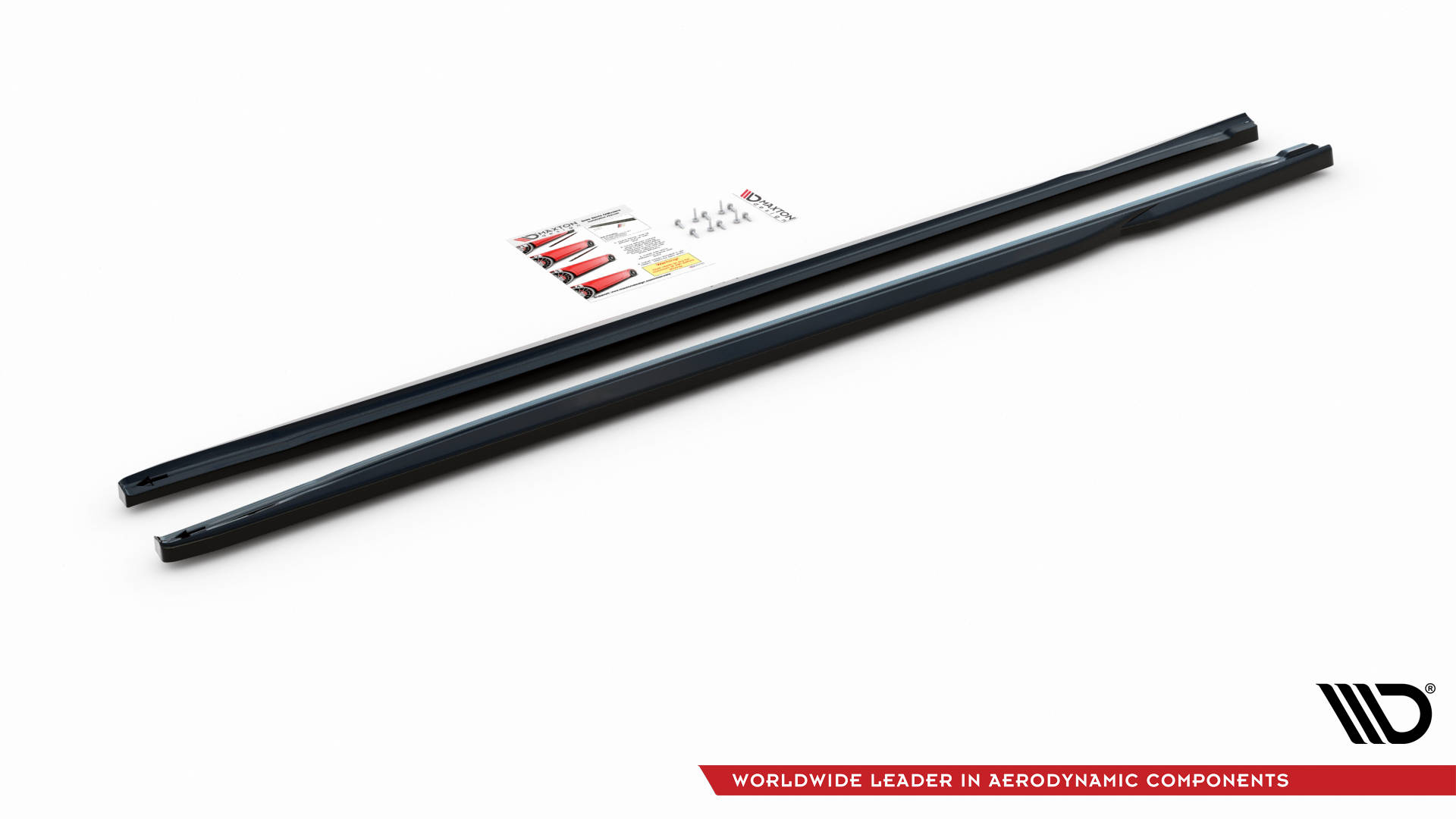 Street+ Seitenschweller Leisten passend für Honda Civic Mk9 schwarz Hochglanz