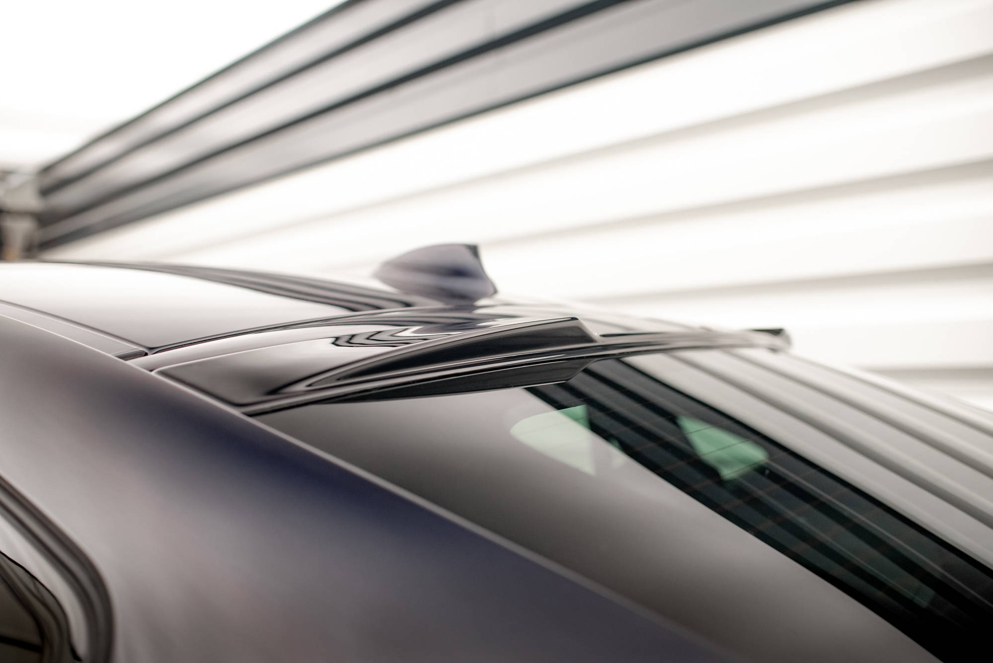 Heckscheiben Spoiler passend für BMW X6 F16 M-Paket / X6 M F86 schwarz Hochglanz