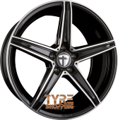 TOMASON TN20 NEW Black Polished Einteilig 18 Zoll