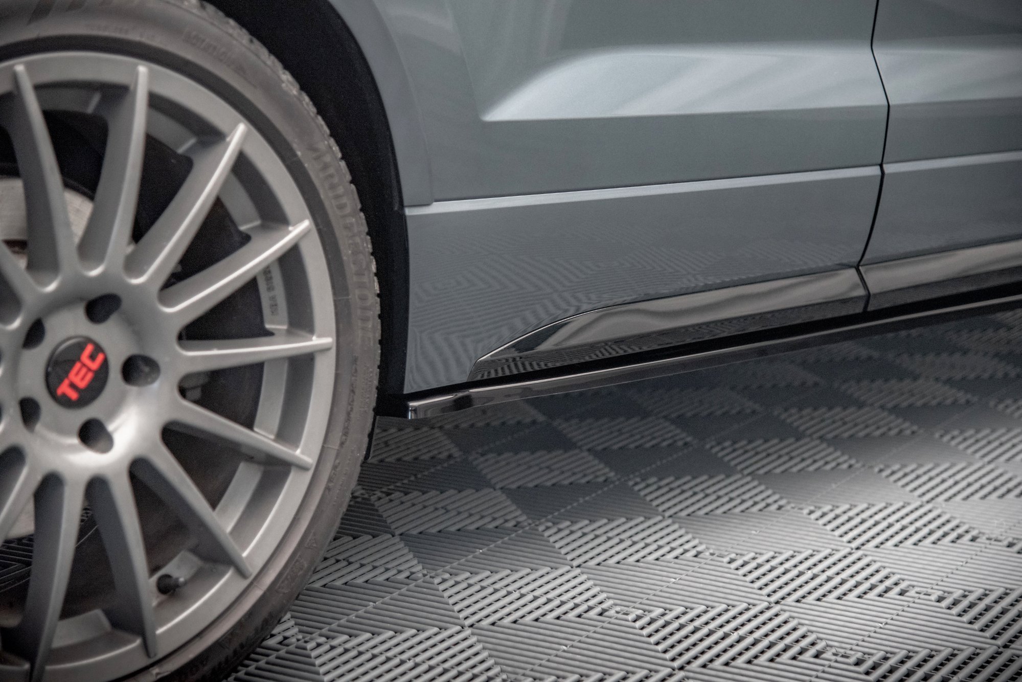 Seitenschweller Ansatz Paar passend für CUPRA Ateca Mk1 / Mk1 FL schwarz Hochglanz