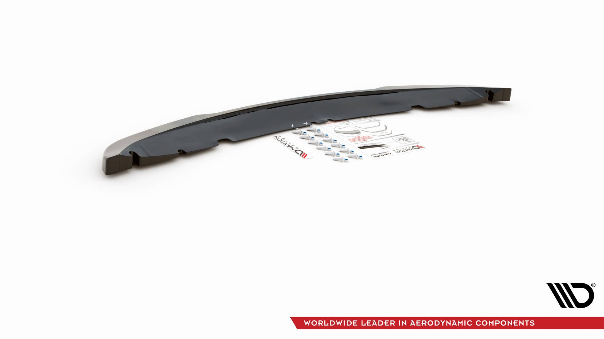 Front Ansatz für Mini Cooper / One R50 schwarz Hochglanz