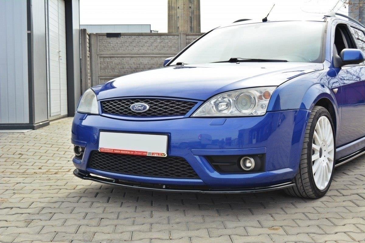 Street+ Spoilerlippe Front Ansatz passend für Ford Mondeo Mk3 ST220 schwarz Hochglanz