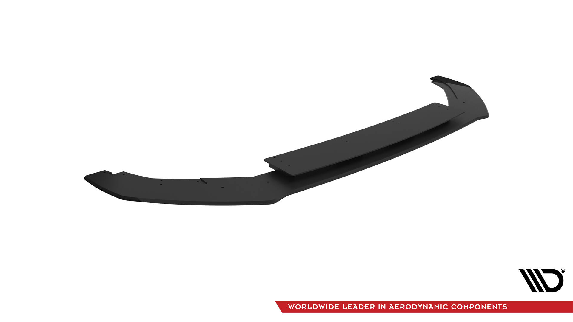 Street Pro Spoilerlippe Front Ansatz V.1 passend für VW Golf R Mk7 rot