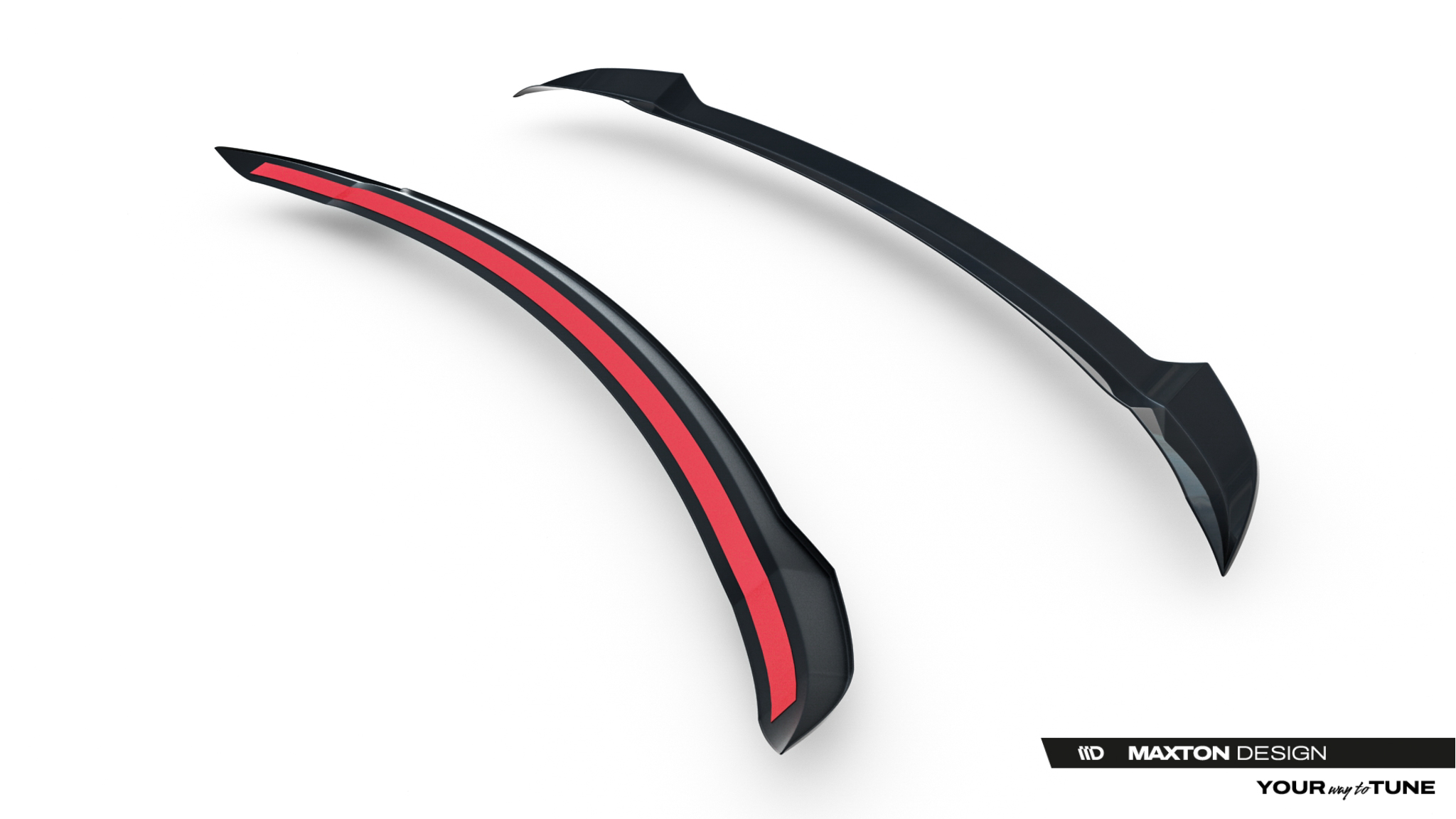Heckspoiler Lippe passend für Land Rover Range Rover Evoque Dynamic Mk2 schwarz Hochglanz