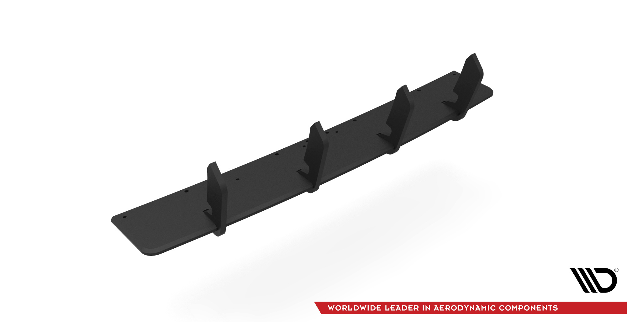 Street Pro Heckschürze Heck Ansatz Diffusor passend für Hyundai I30 N Hatchback Mk3 FL schwarz-rot