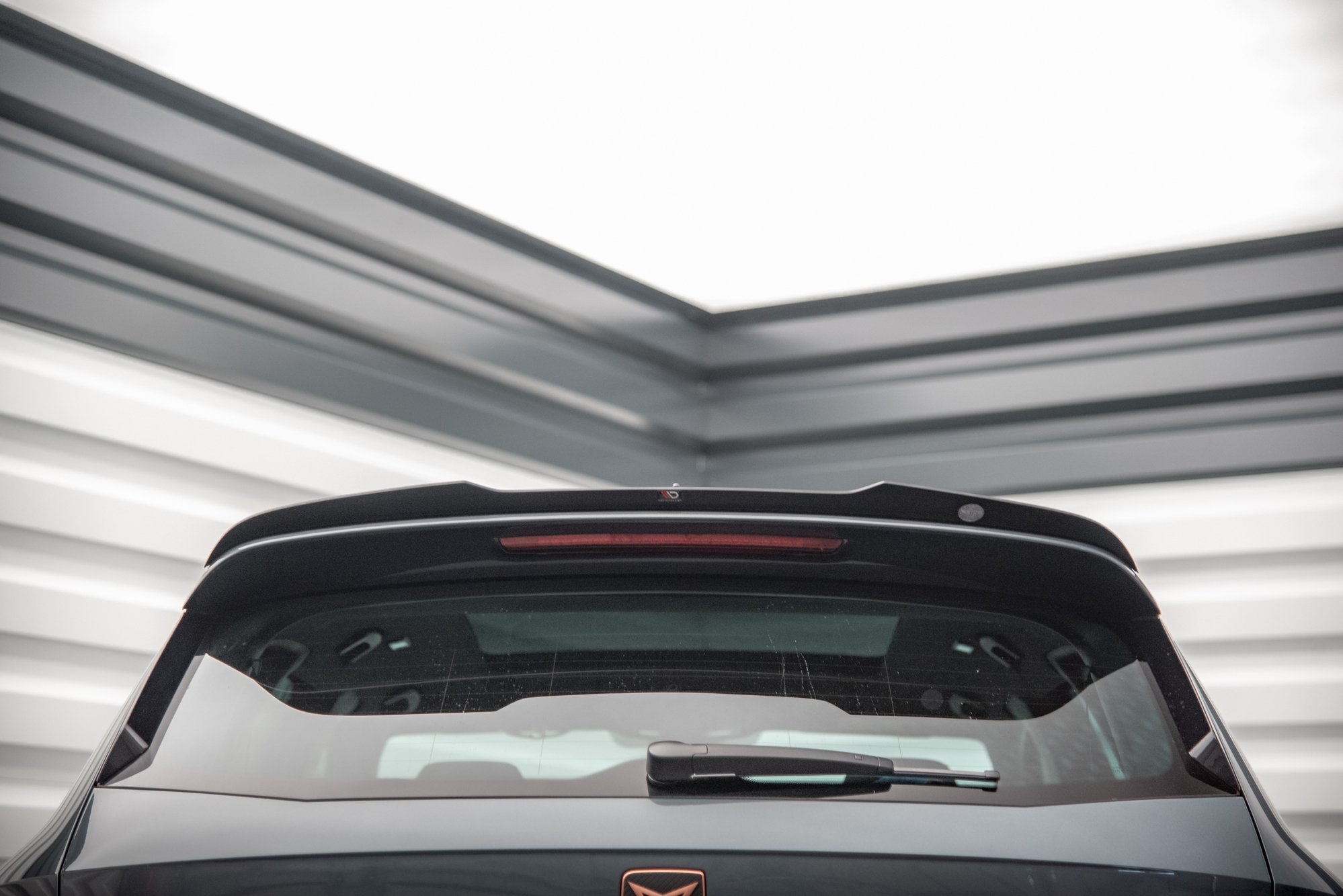 Heckspoiler Lippe passend für CUPRA Ateca Mk1 / Mk1 FL schwarz Hochglanz