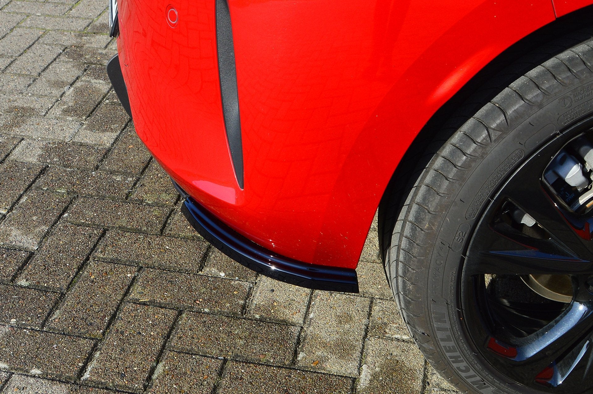 Bodykit für Opel Corsa F GS-Line (Schwarz Matt)