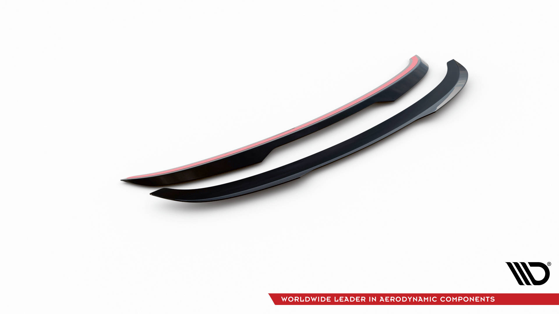 Heck Spoiler Aufsatz Abrisskante passend für Audi e-Tron GT / RS GT RS Mk1 schwarz Hochglanz