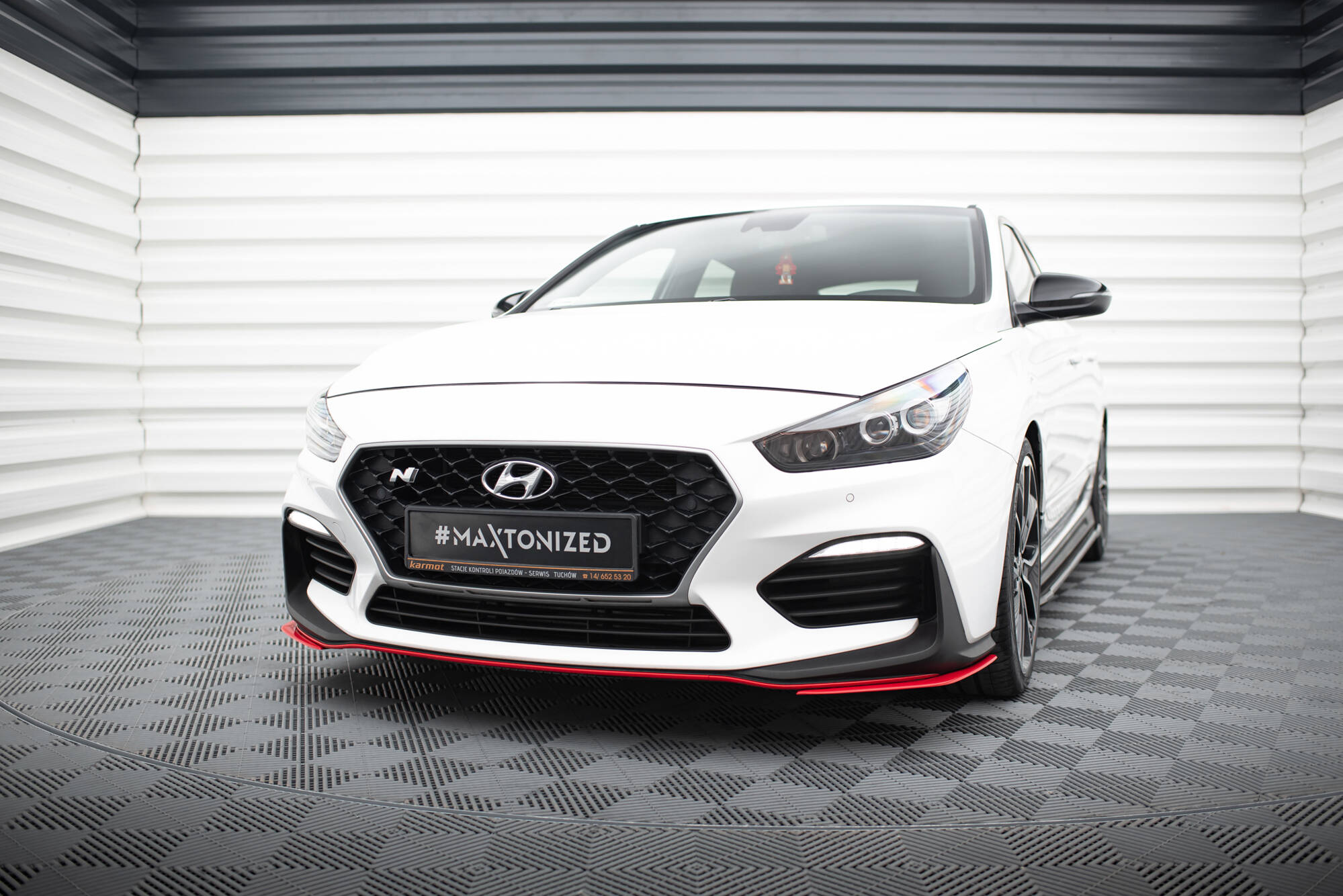 Front Ansatz fürs Hyundai I30 N Mk3 Hatchback / Fastback