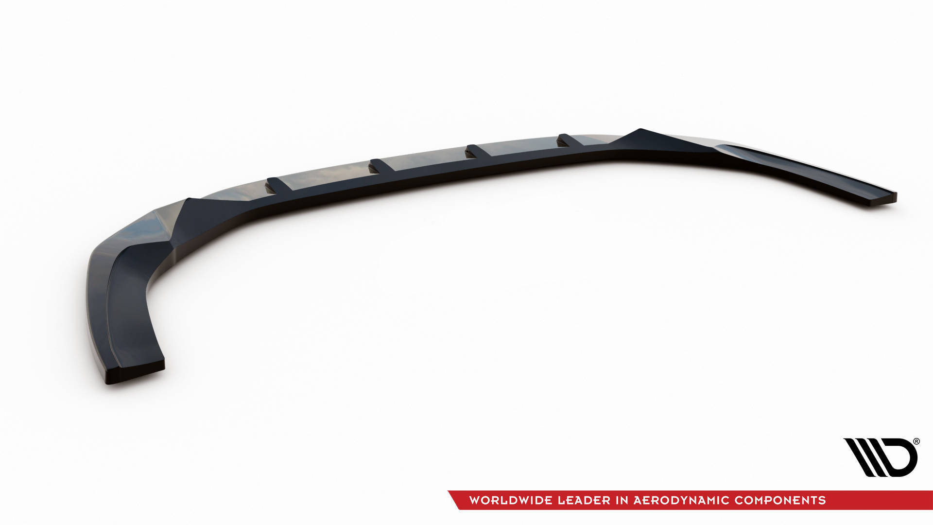 Street+ Spoilerlippe Front Ansatz V.1 passend für Audi RS3 Sportback 8Y schwarz Hochglanz
