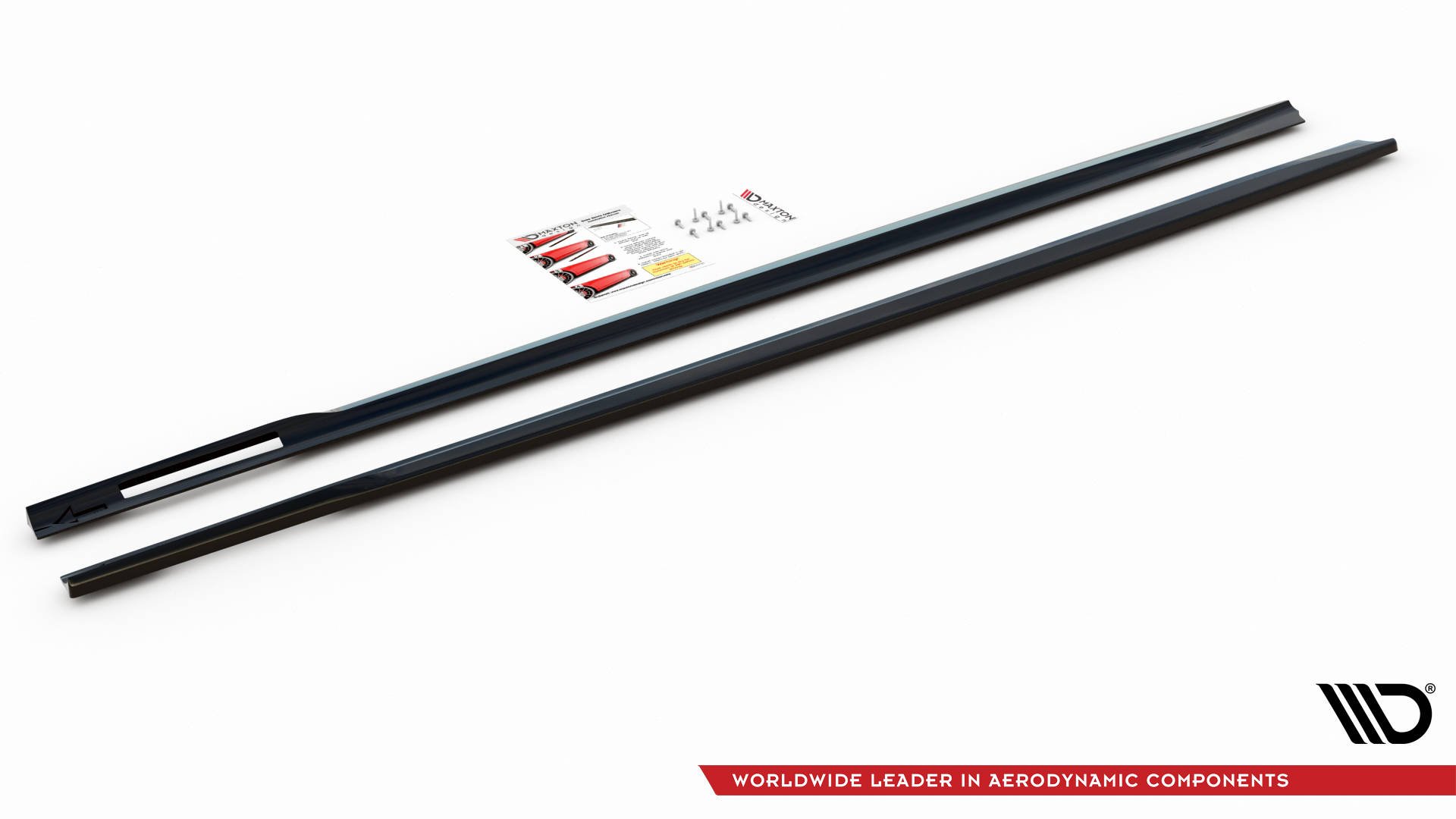 Street+ Seitenschweller Leisten V.1 passend für BMW 4er M-Paket / M440i G22 / G23 / G22 FL / G23 FL schwarz Hochglanz