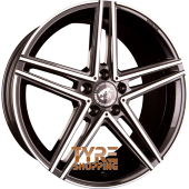 Damina Performance DM04 Black Polished Einteilig 19 Zoll