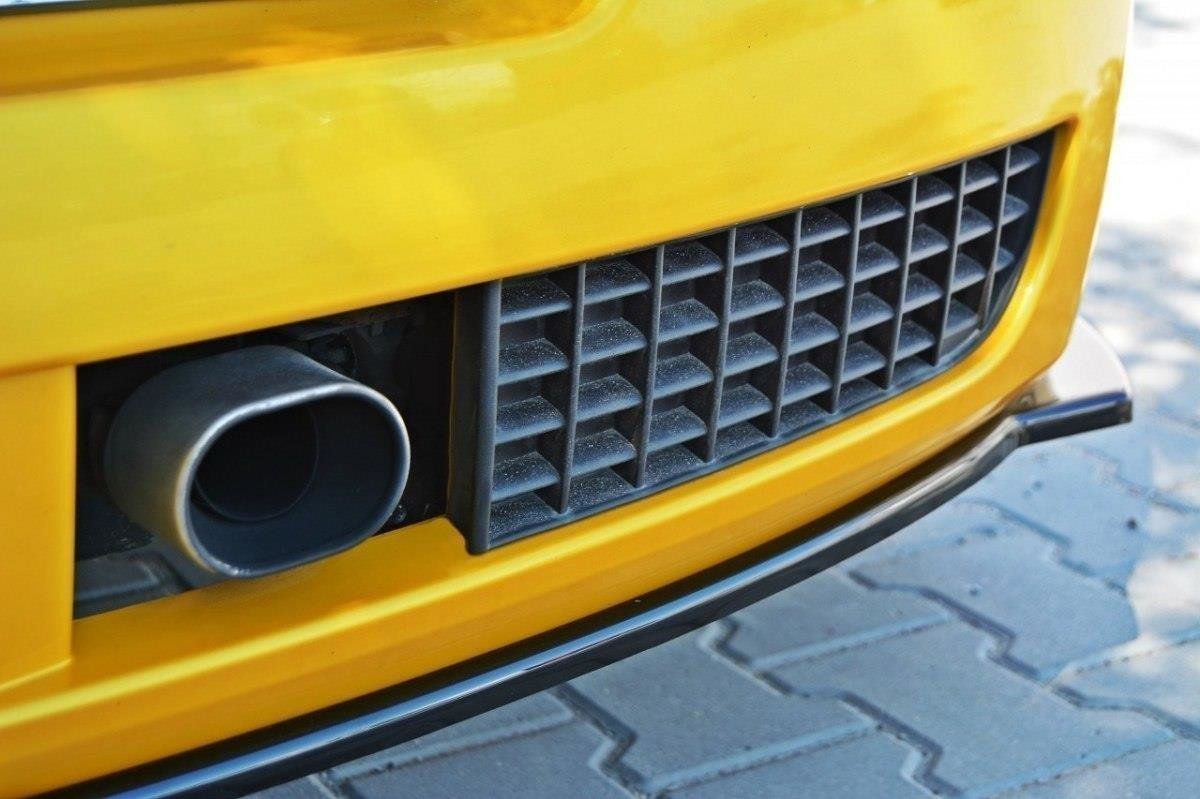 Diffusor Heck Ansatz für RENAULT MEGANE II RS schwarz matt