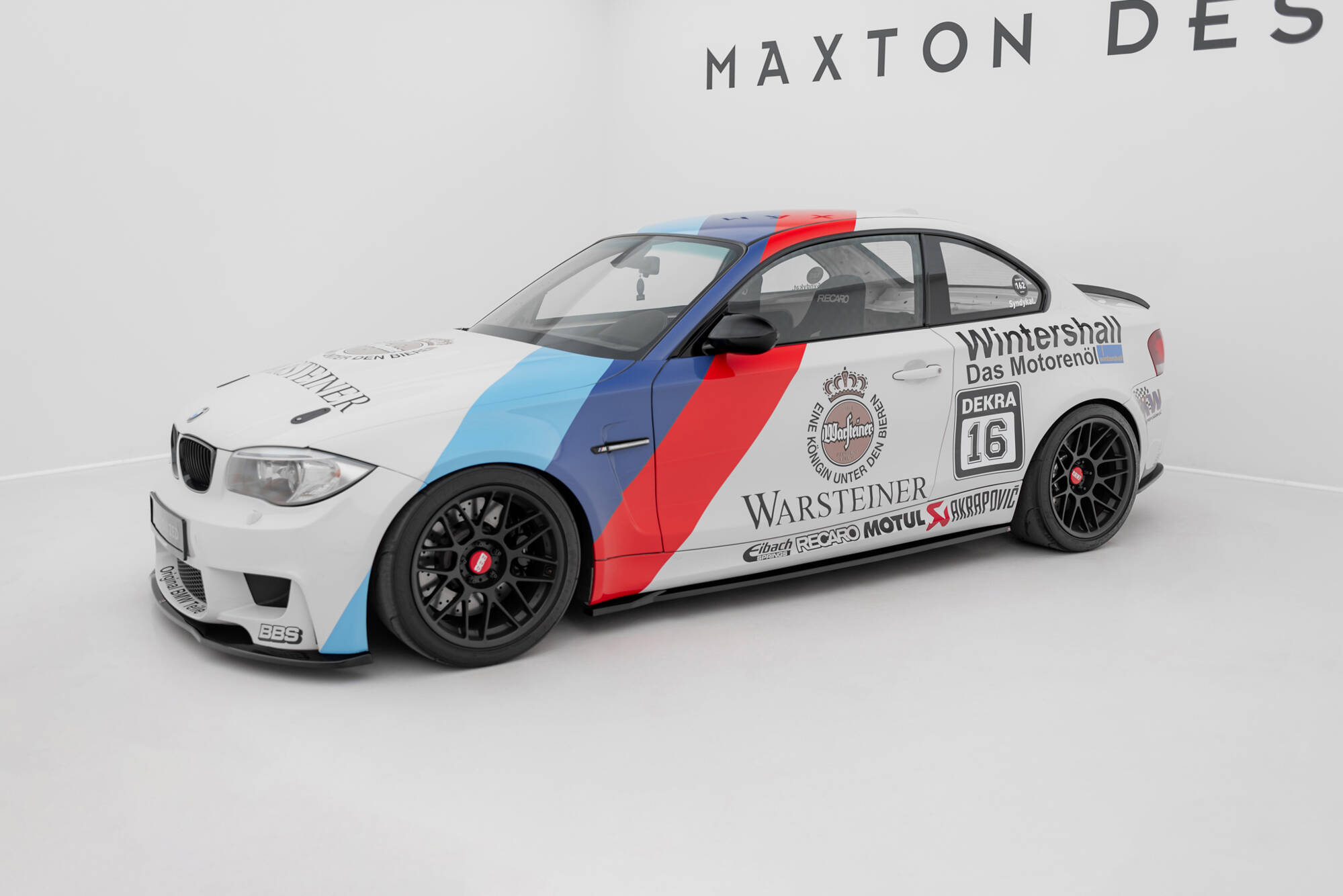 Street+ Seitenschweller Leisten passend für BMW 1er M Coupe E82 schwarz Hochglanz
