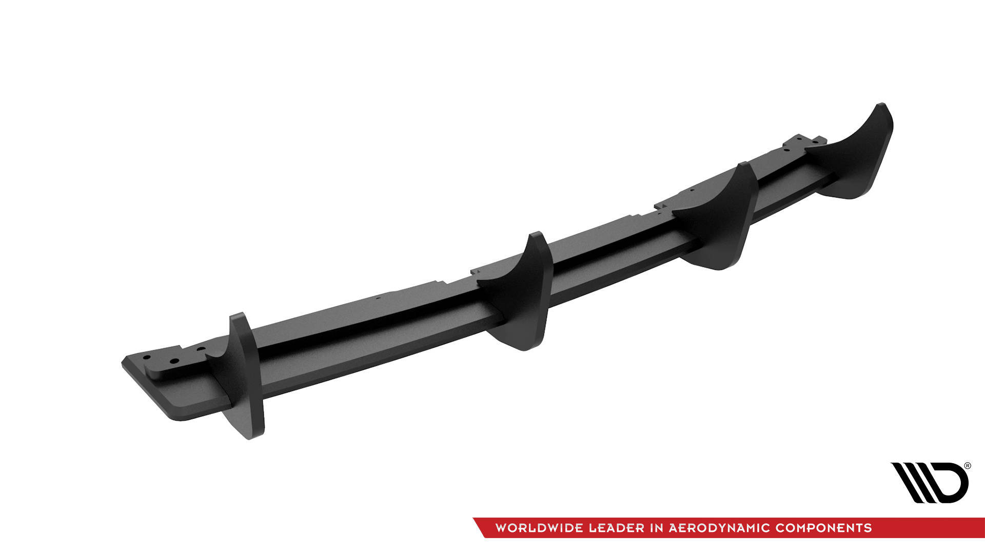 Street Pro Heckschürze Heck Ansatz Diffusor passend für Seat Exeo schwarz-rot